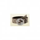 Ceinture femmes Boucle GG couleur argent Braderie